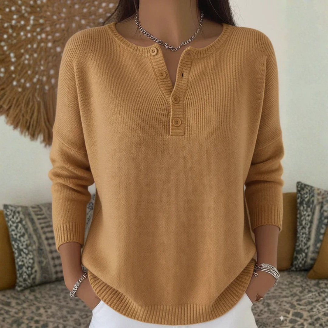 Zinnia | Button-Up Sweater