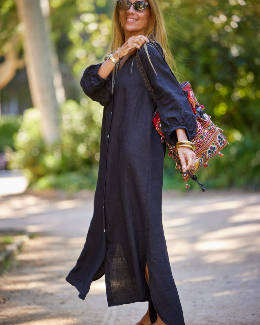 Lena - Pretty lightweight linen dress