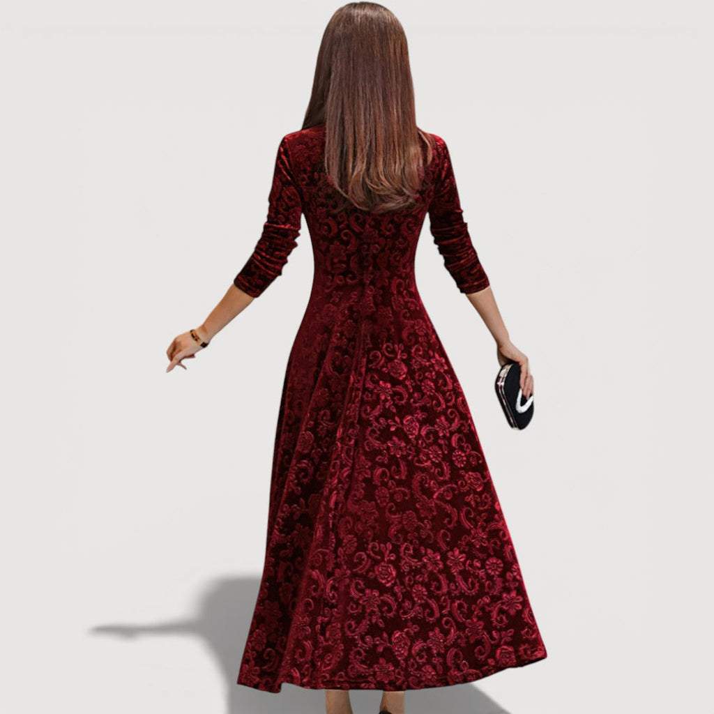 Sia - Elegant Velvet Dress