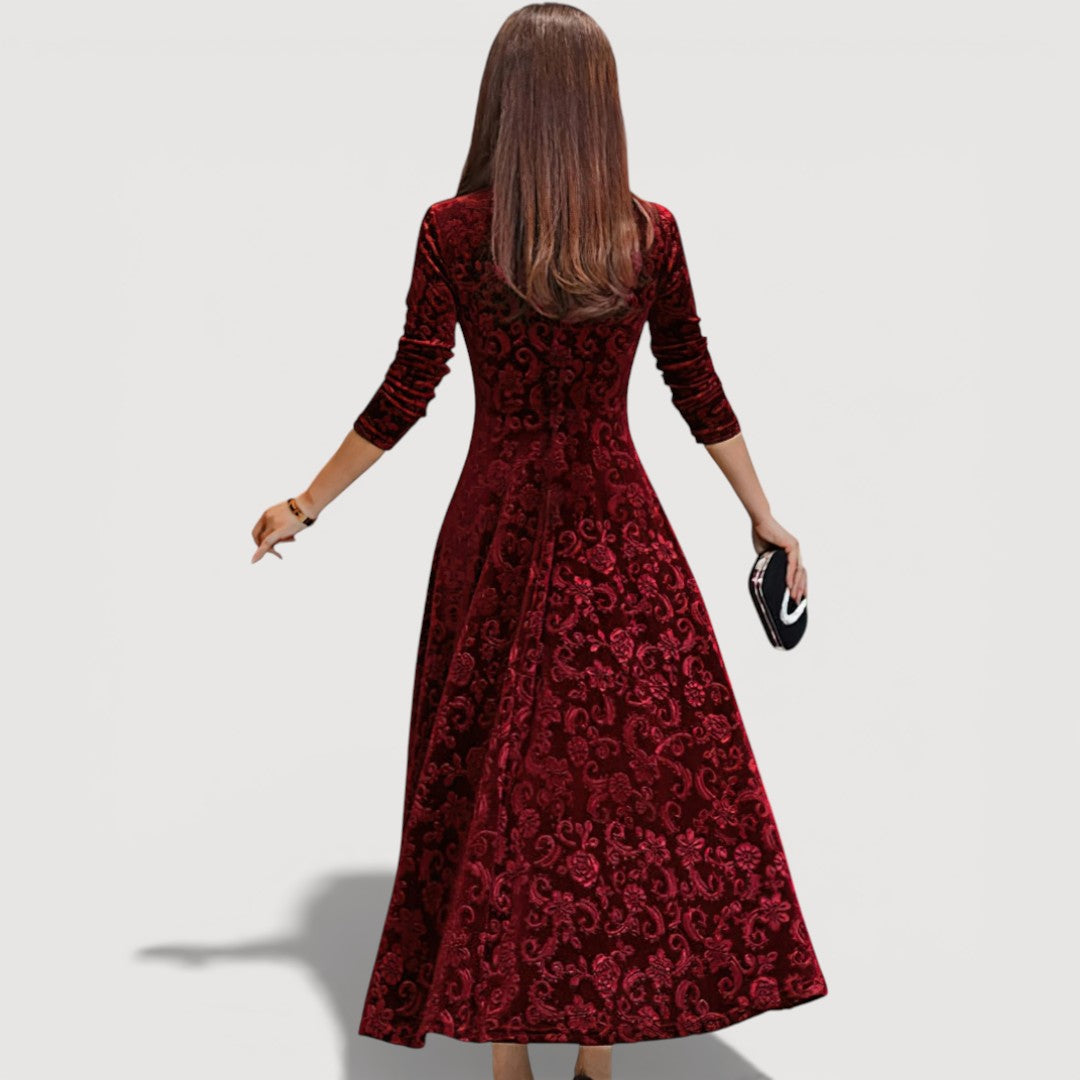 Sia - Elegant Velvet Dress