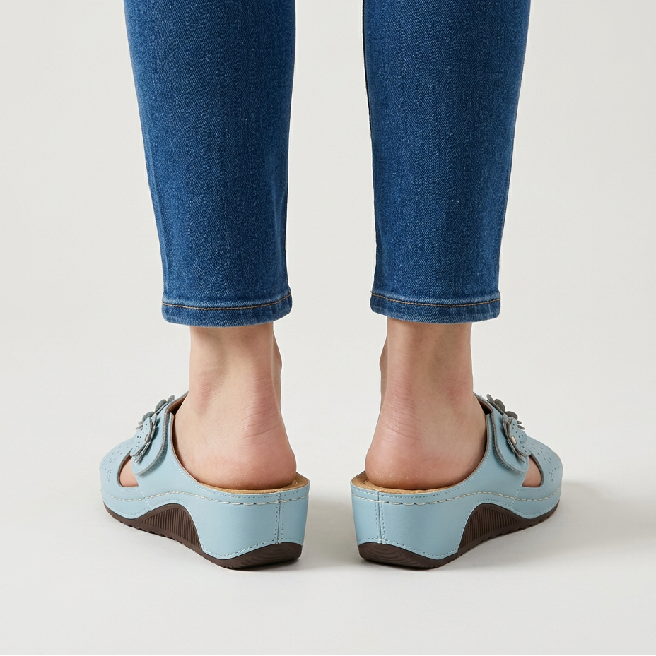 Tonie - Cushioned Platform Sandals