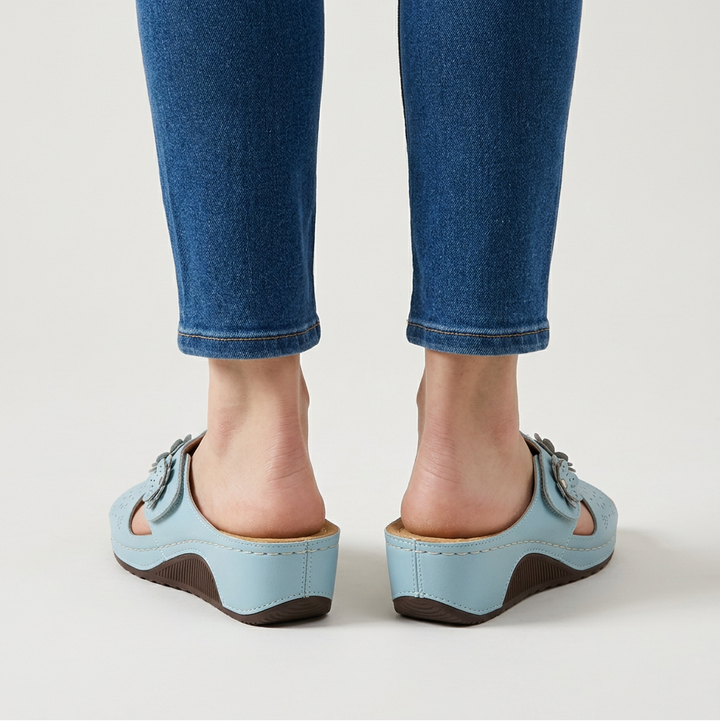 Tonie - Cushioned Platform Sandals