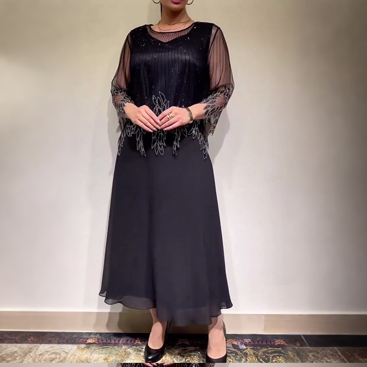 Louisa - Flowing Elegant Midi Dress