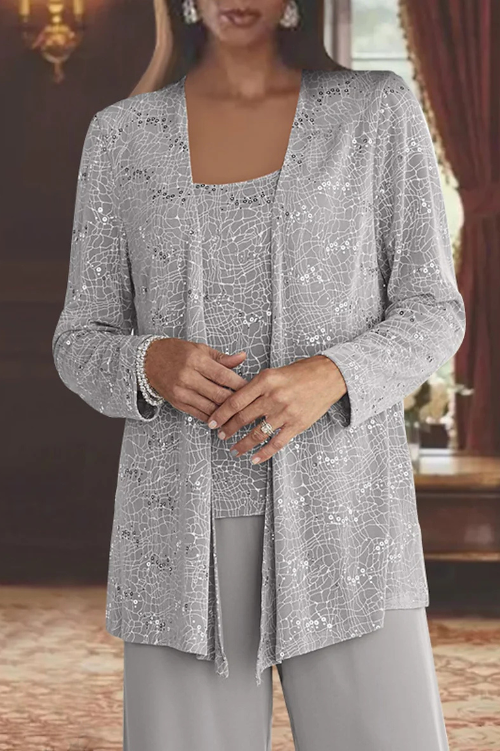 Rafaela™ | Elegant Evening Occasion Pant Set