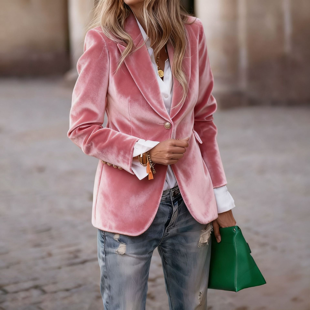 Louella | Buttoned Elegant Blazer