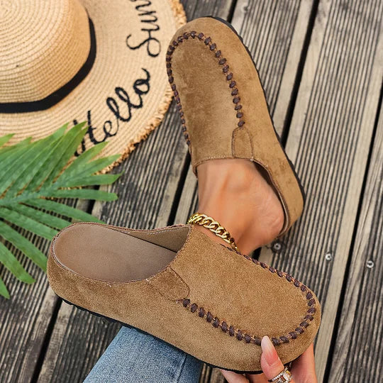 Arabella – Vintage Orthopaedic Leather Mules
