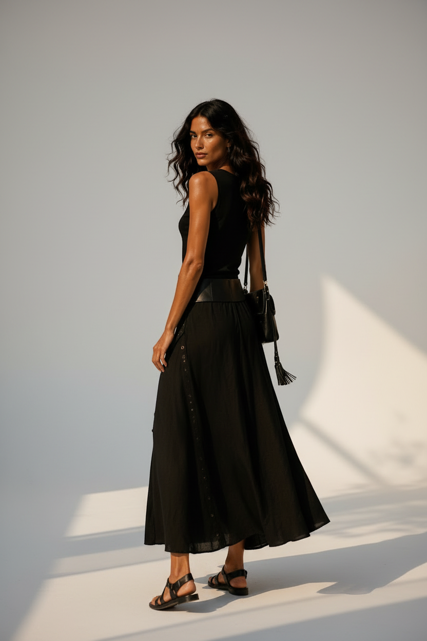 Alessia - Stretch Maxi Dress
