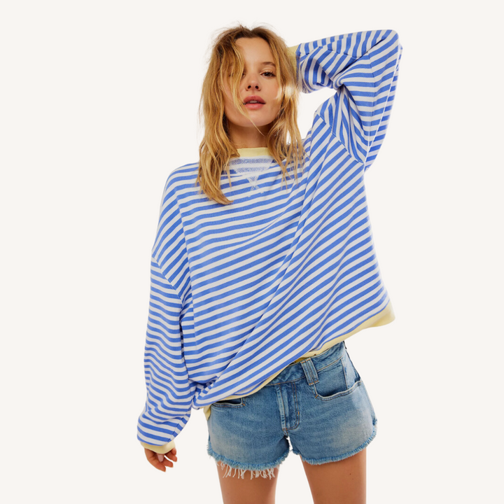 Abby | Striped Oversized Sweater