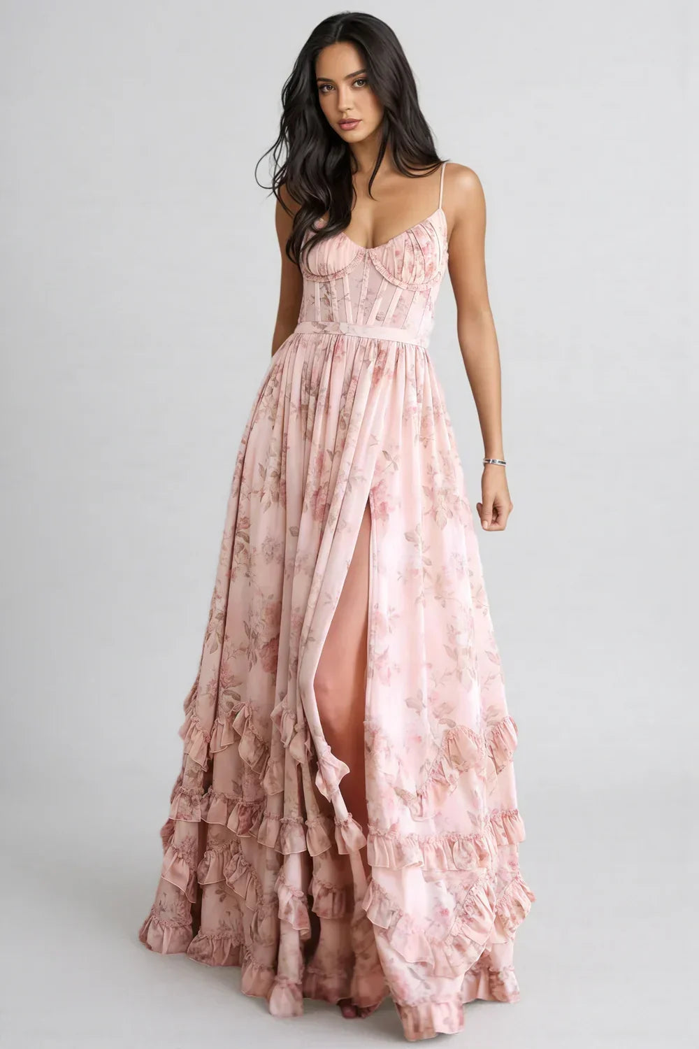 Bella - Flowing Boho Maxi Dress