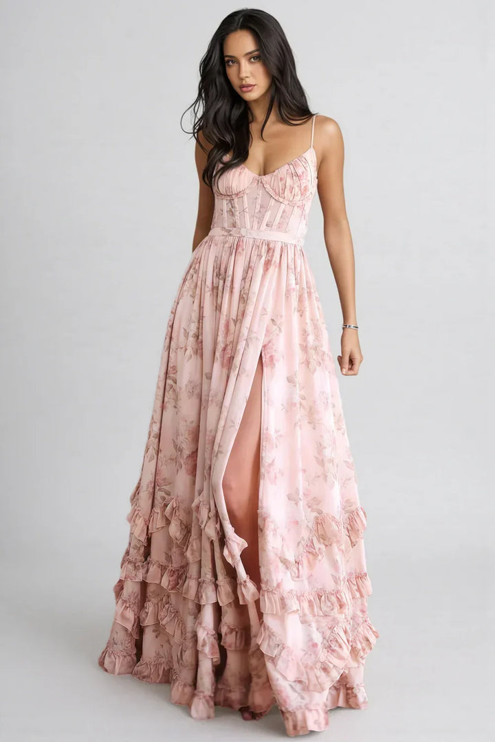 Bella - Flowing Boho Maxi Dress