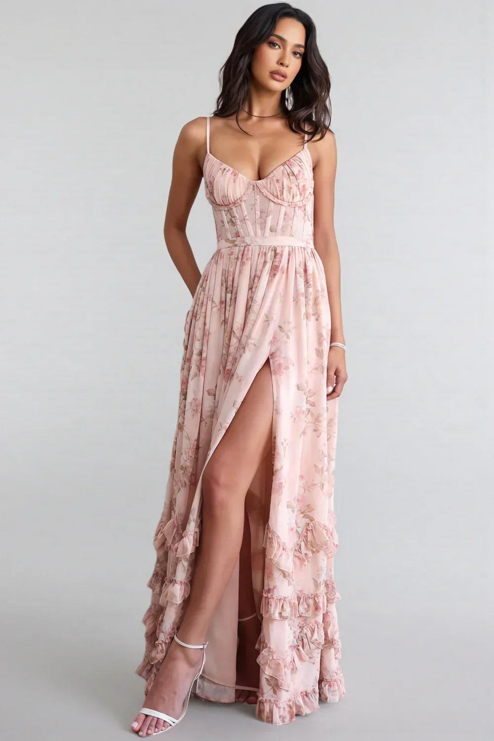 Bella - Flowing Boho Maxi Dress