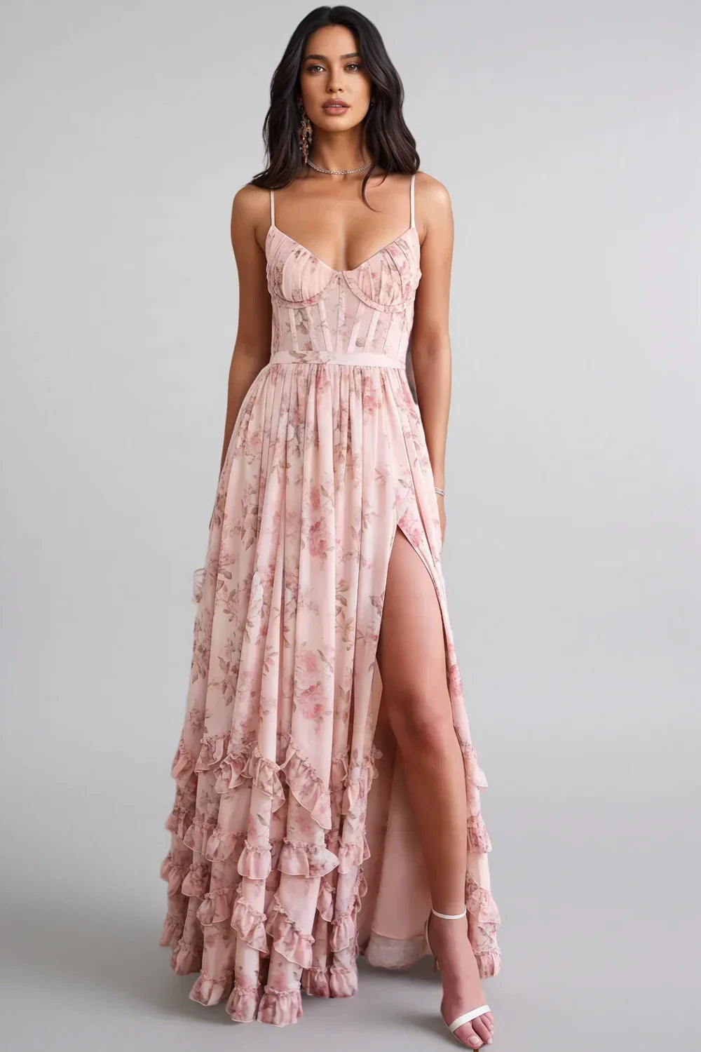 Bella - Flowing Boho Maxi Dress