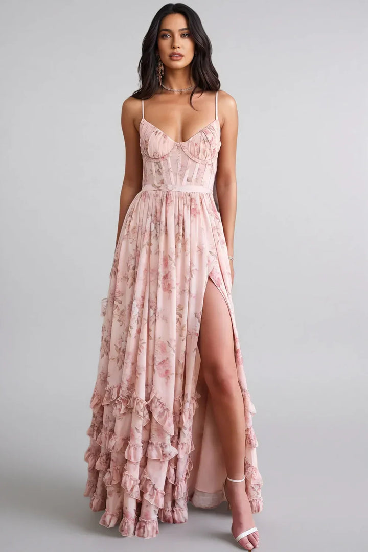 Bella - Flowing Boho Maxi Dress