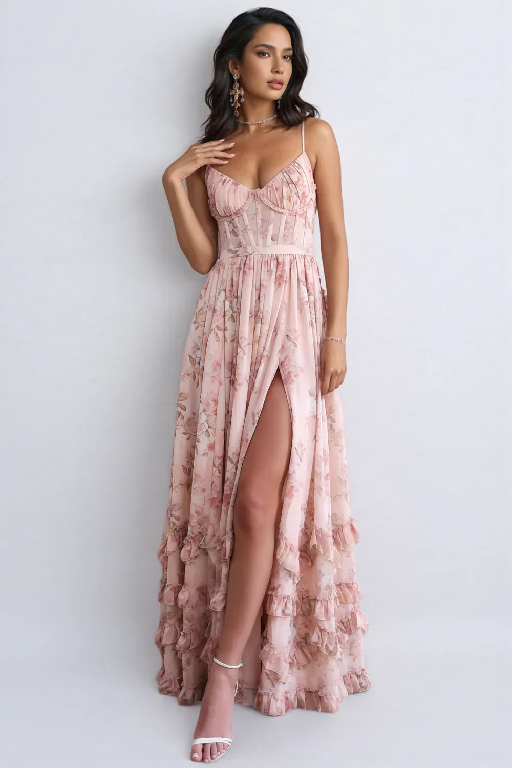 Bella - Flowing Boho Maxi Dress