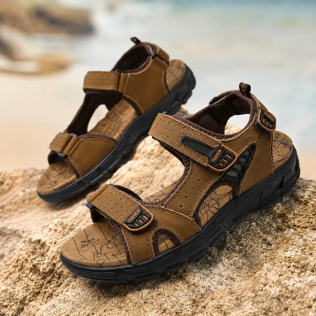Marcus - Leather Orthopedic Sandals (Buy 1 Get 1 Free)