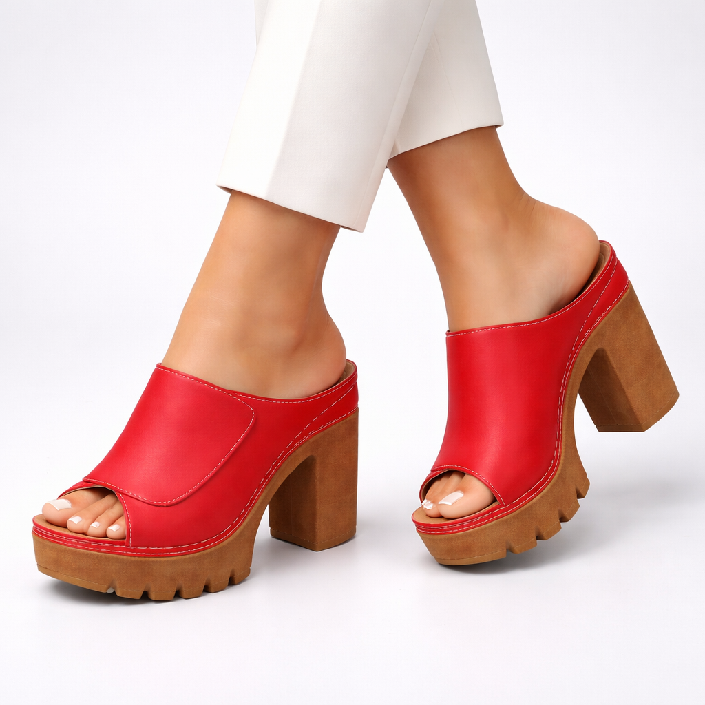 Maricel – Platform Heeled Sandals