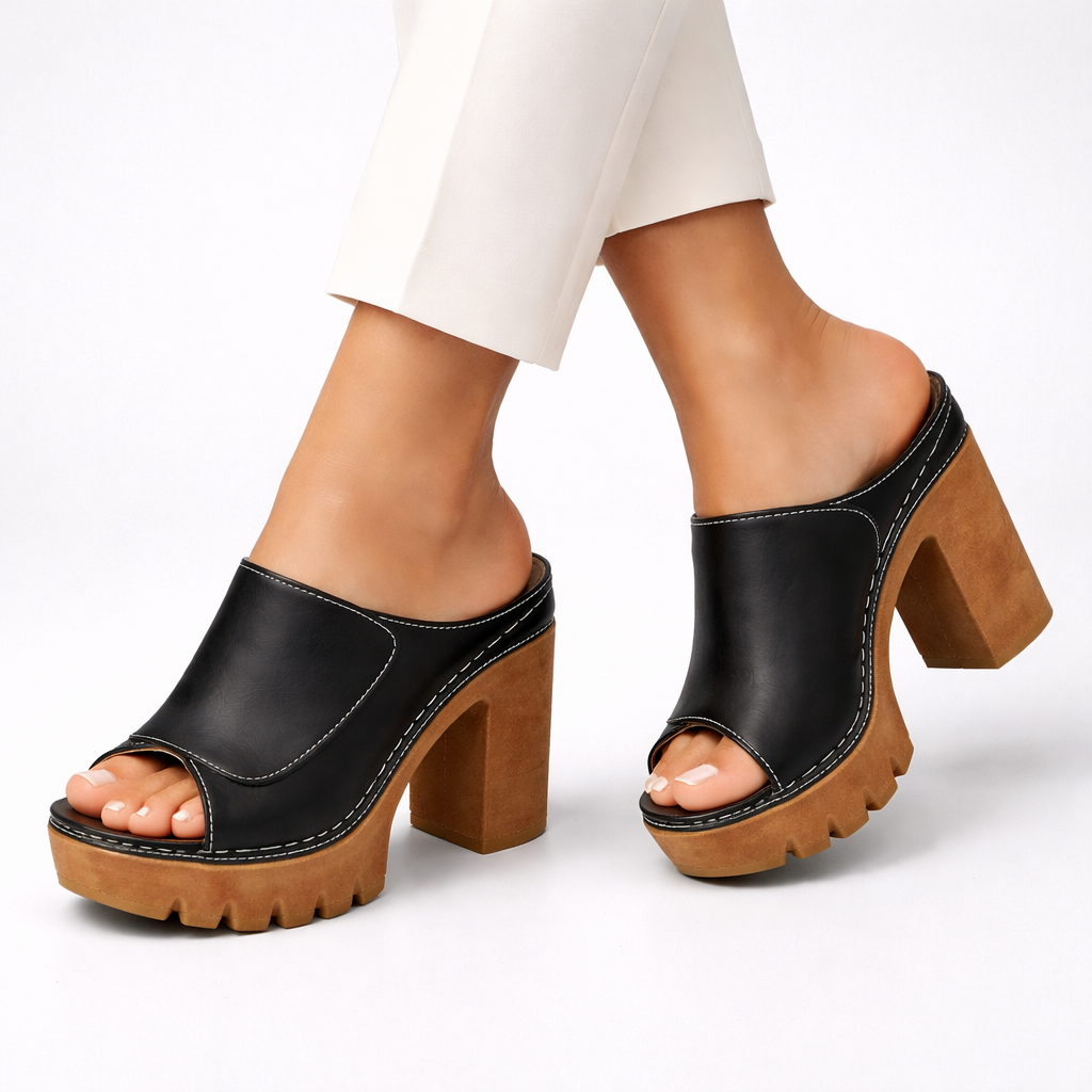 Maricel – Platform Heeled Sandals