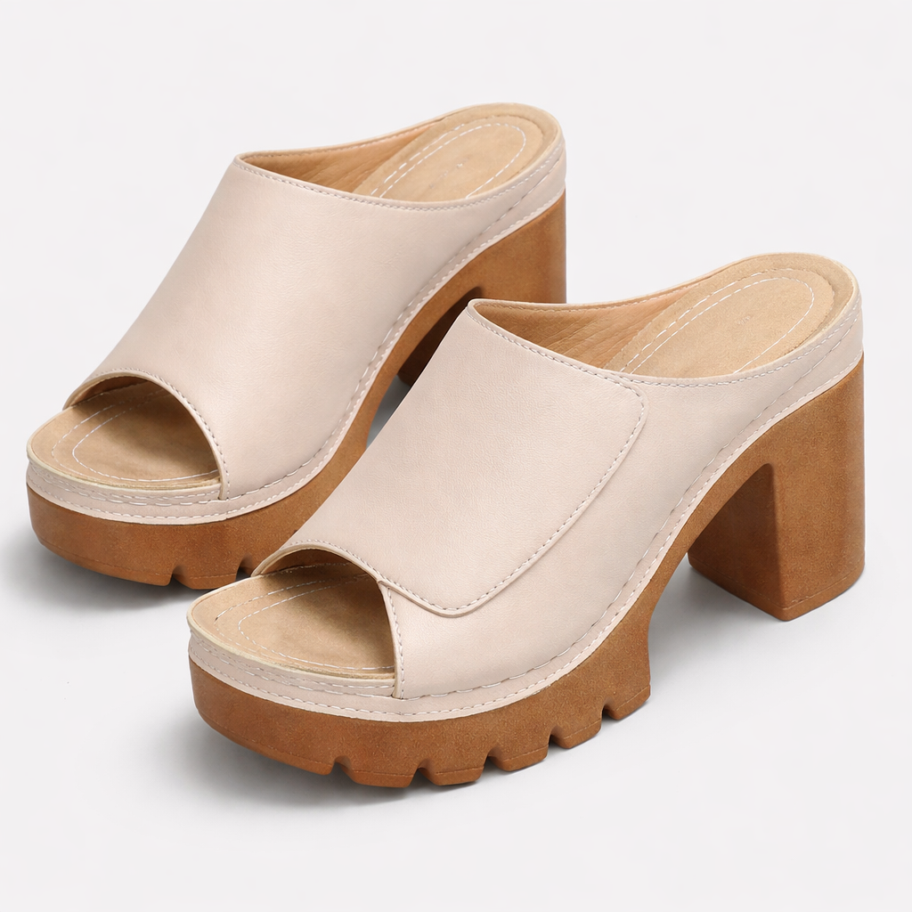 Maricel – Platform Heeled Sandals