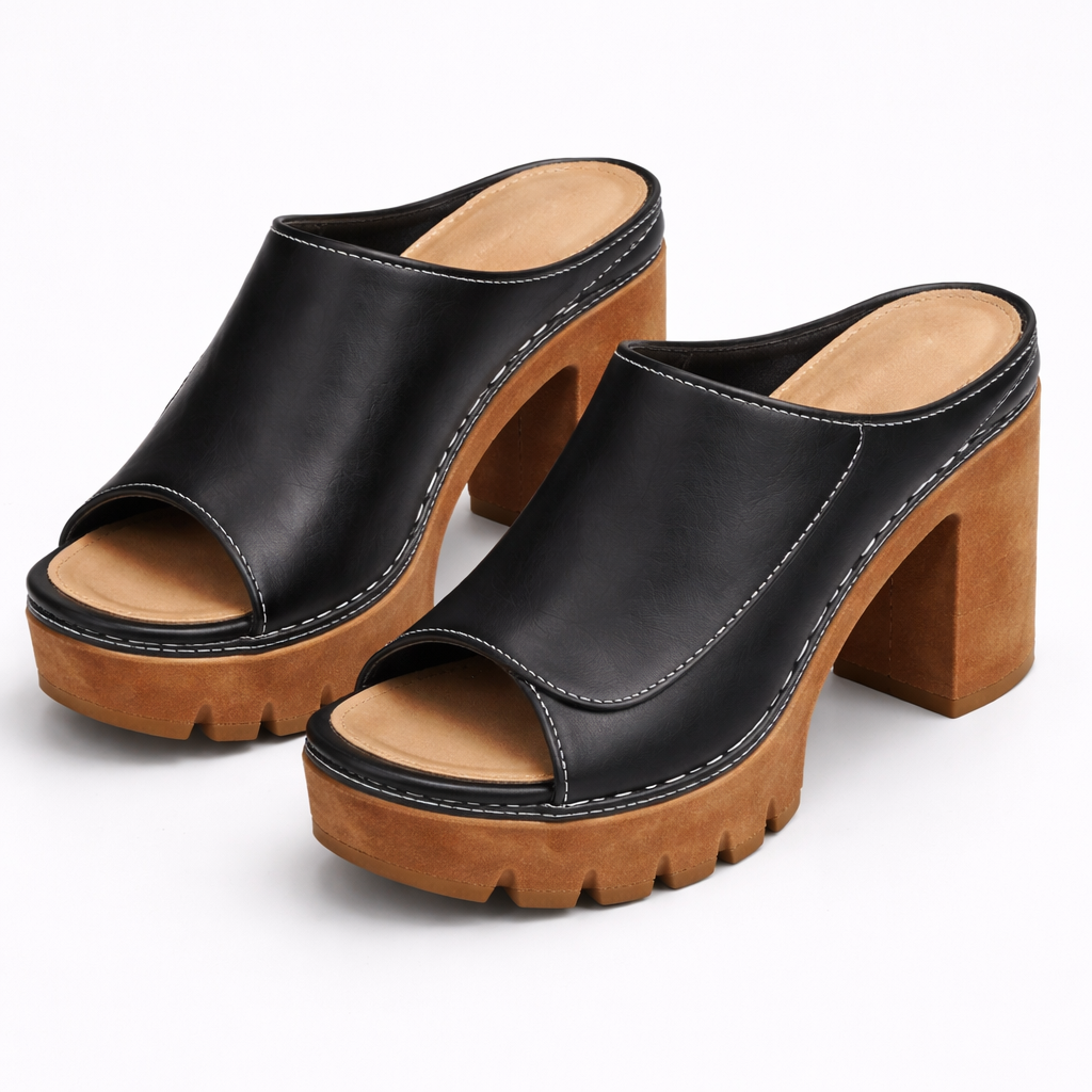 Maricel – Platform Heeled Sandals