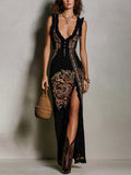 Mica - Bohemian Printed Maxi Dress