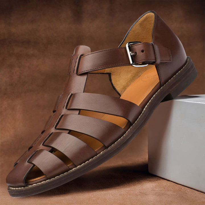 Roman - Comfortable Leather Fisherman Sandals