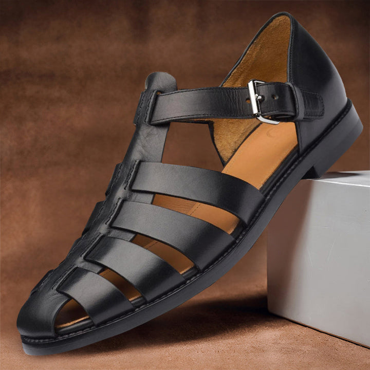 Roman - Comfortable Leather Fisherman Sandals