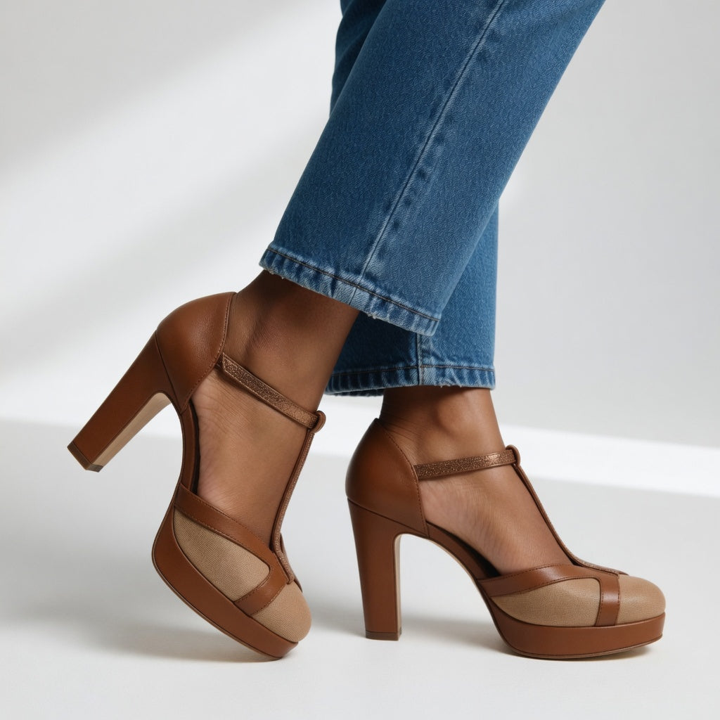 Mailene - Retro Ergonomic Elegant Heels