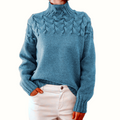 Mella - Cozy Turtleneck Knit Sweater