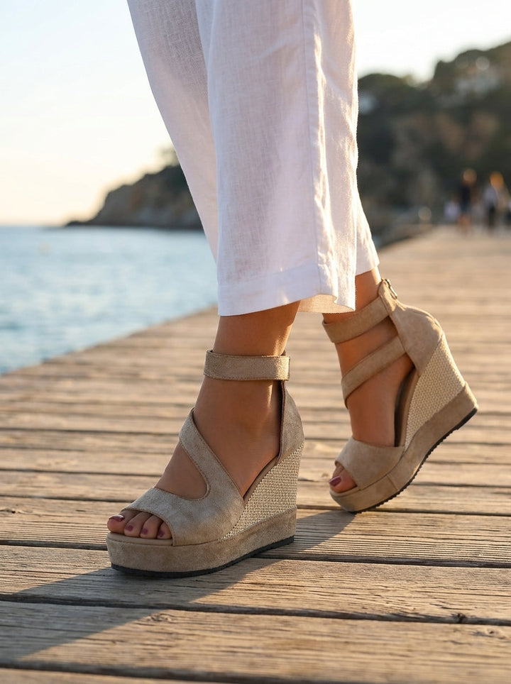 Samy - Espadrille Wedge Sandals