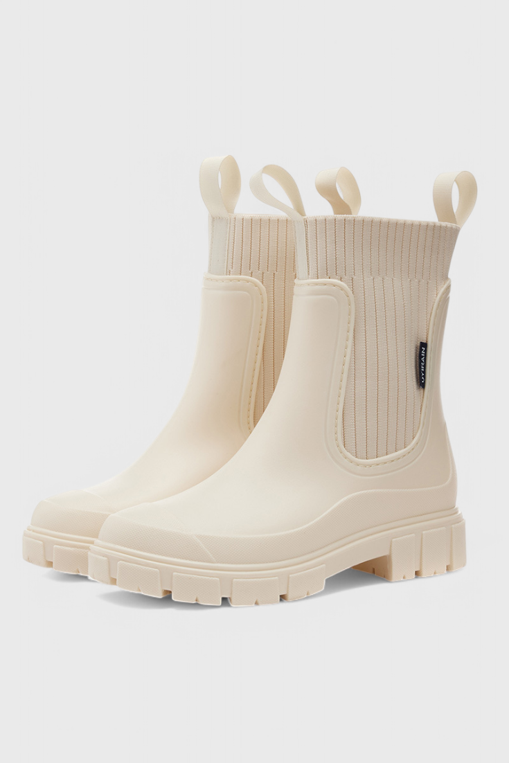 Waterproof Maelie Chelsea Boots with Slip-Resistant Sole