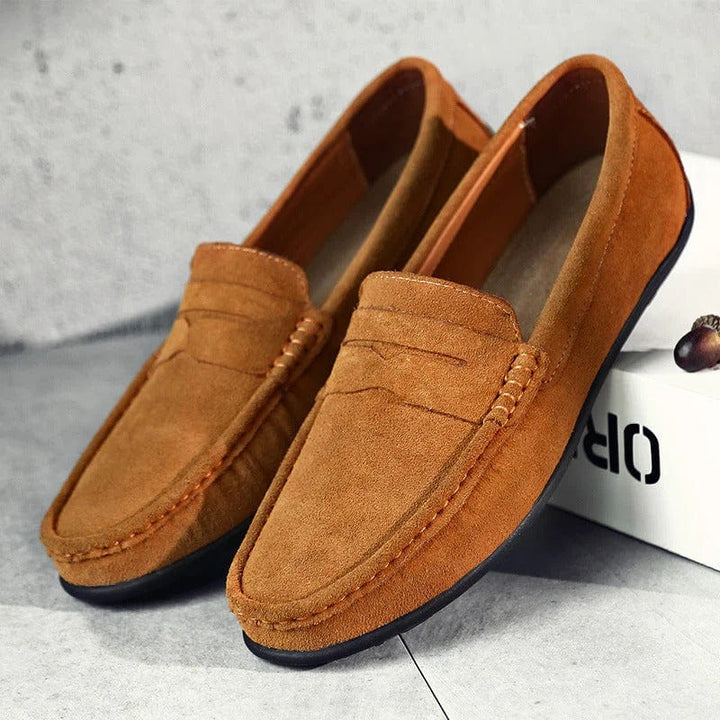 Terry - Suede Loafers with Cushioned Comfort