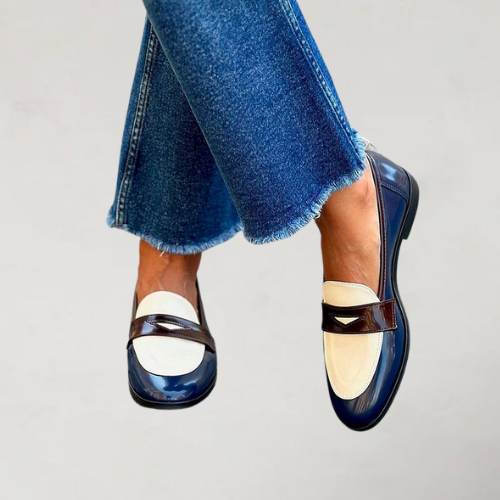 Ashlynn™ | Navy Blue Loafer