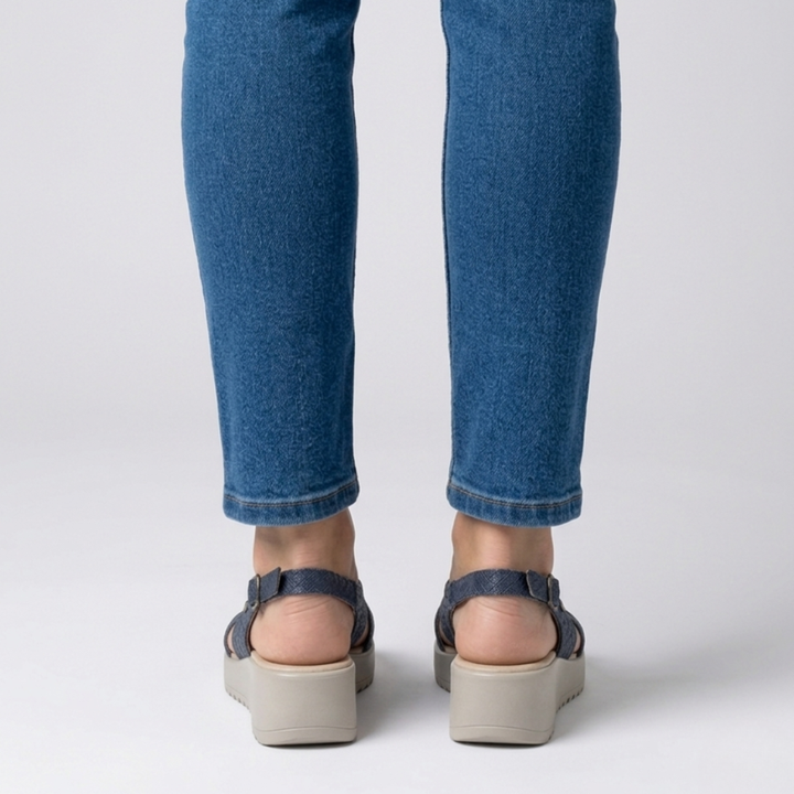 Jasmin - Cushioned Platform Sandals