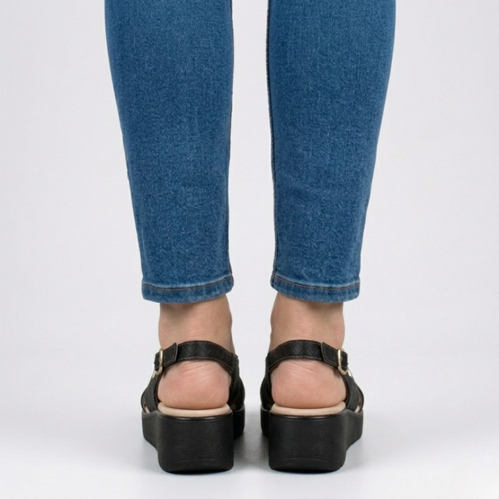Jasmin - Cushioned Platform Sandals