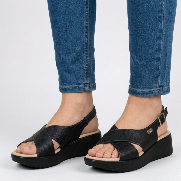 Jasmin - Cushioned Platform Sandals