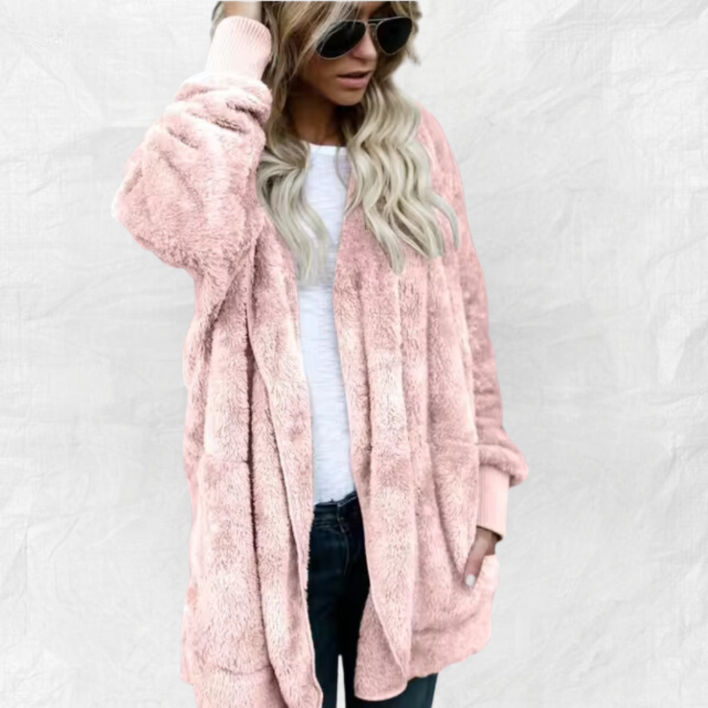 Ally | Double Fleece Cardigan