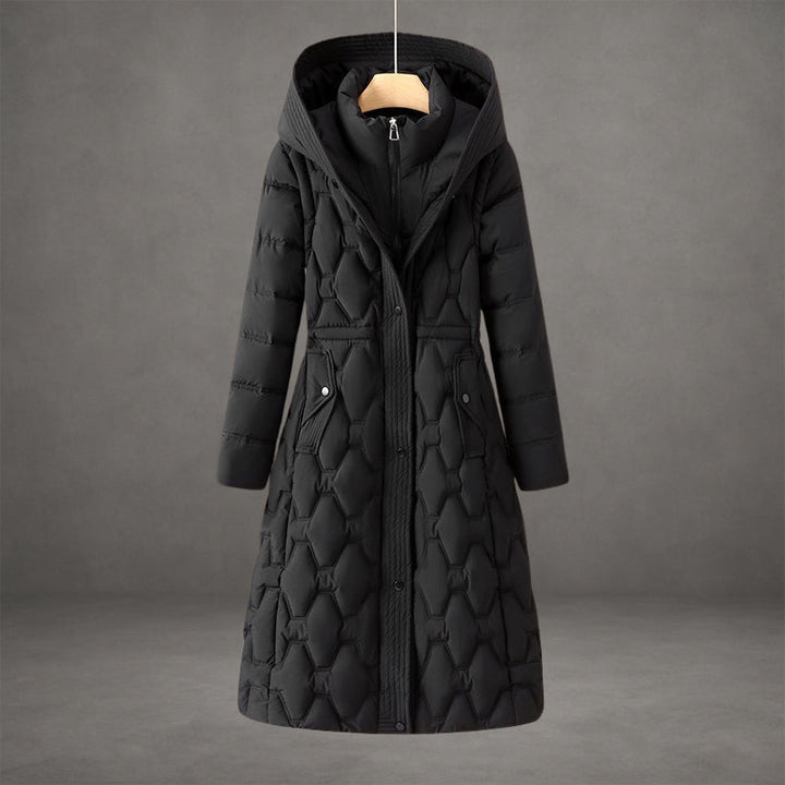 Lizza – Longline Hooded Down Coat