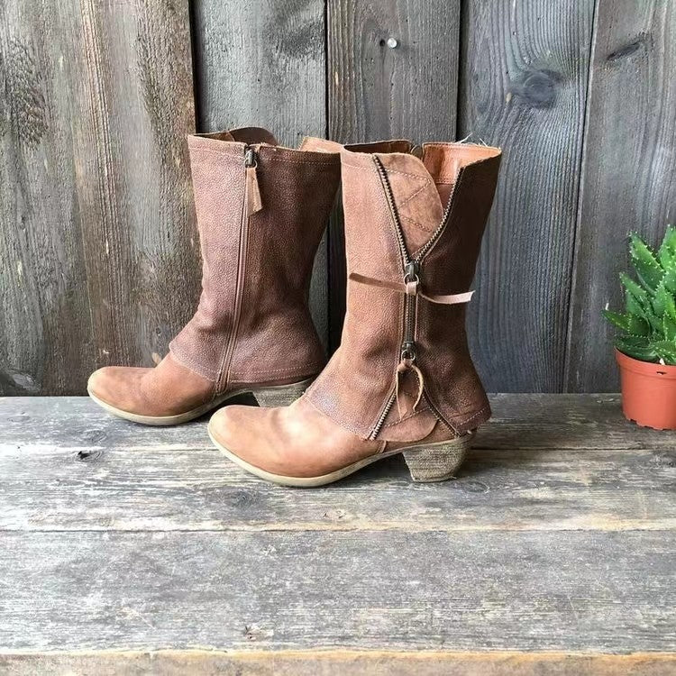 Almera - Timeless Leather Boots