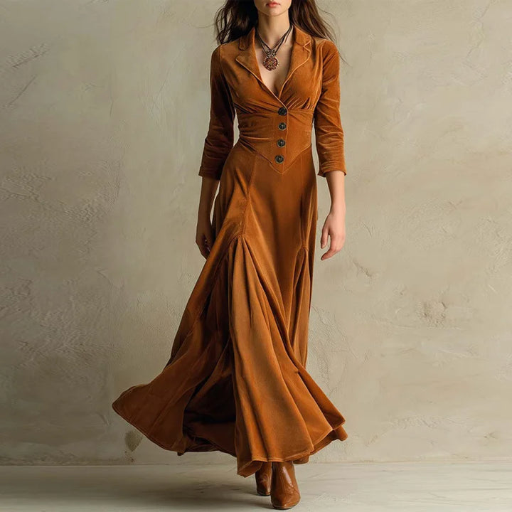 Mariane - Timeless Velvet Maxi Dress