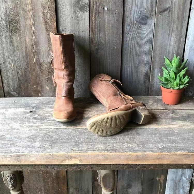 Almera - Timeless Leather Boots