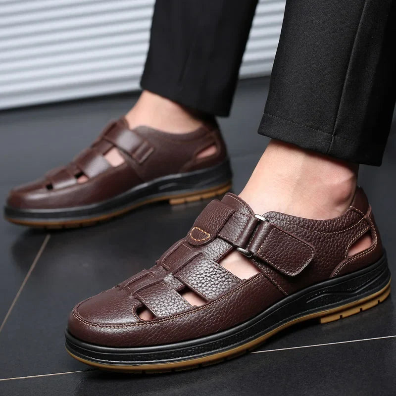 Norman - Leather Comfort Sandals