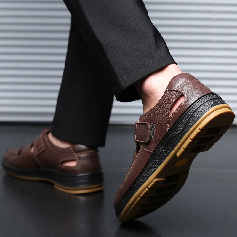Norman - Leather Comfort Sandals