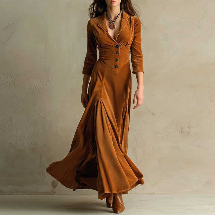 Mariane - Timeless Velvet Maxi Dress