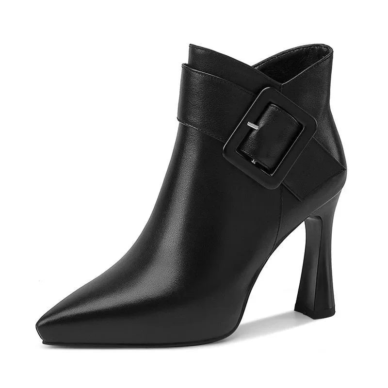 Avelle – Buckle Ankle Boots