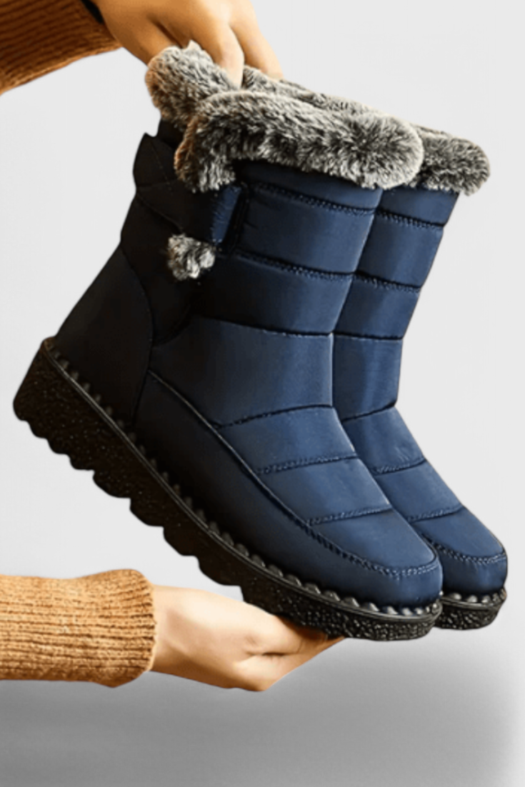 Lexi Waterproof Winter Boots Featuring Slip-Resistant Sole