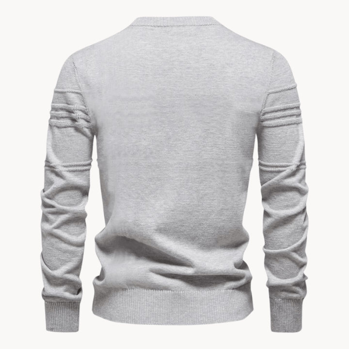 Seve - Elegant Checked Sweater