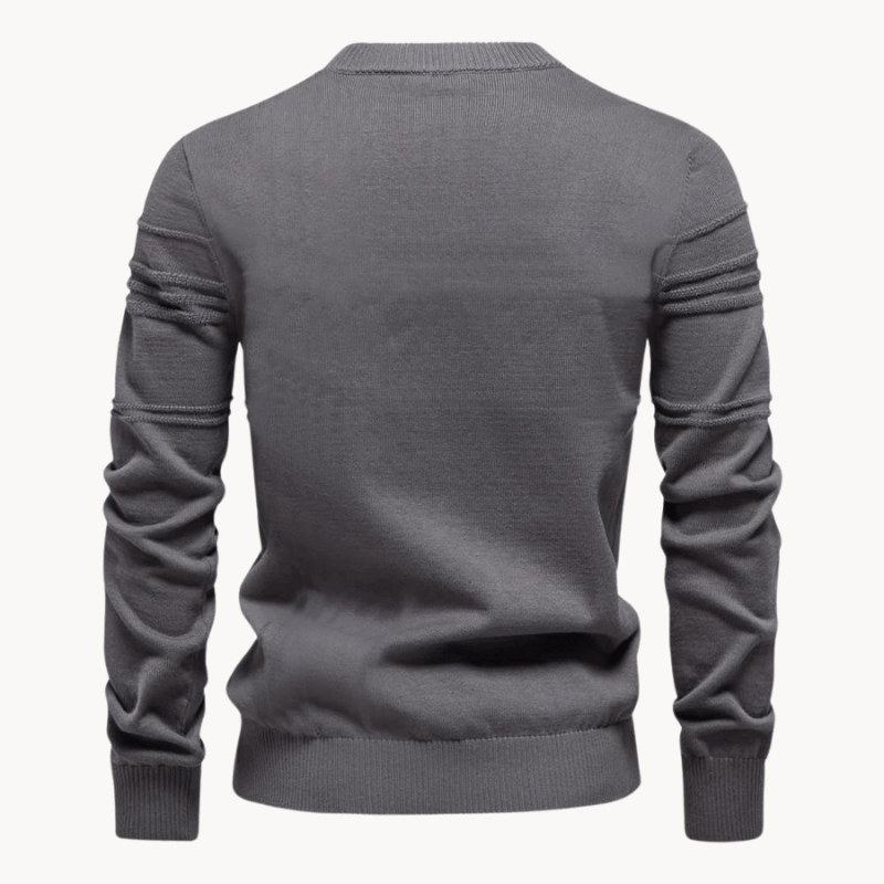 Seve - Elegant Checked Sweater