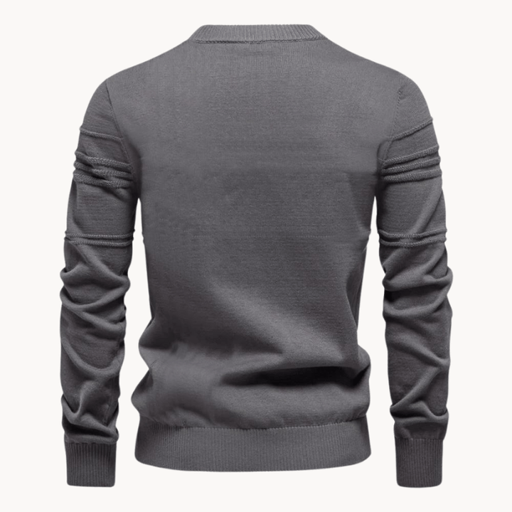 Seve - Elegant Checked Sweater