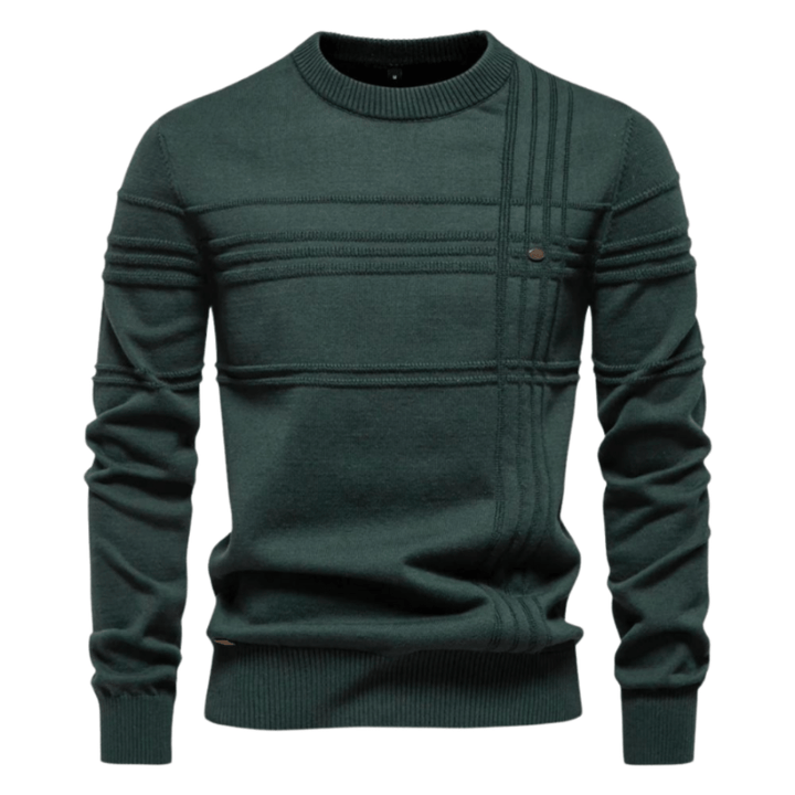Seve - Elegant Checked Sweater