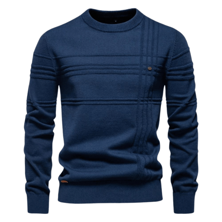 Seve - Elegant Checked Sweater